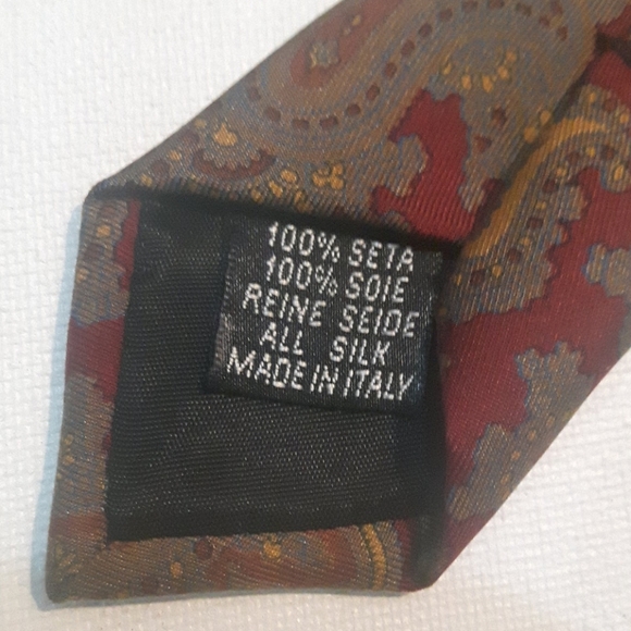 Hugo Boss Paisley floral silk tie - Picture 7 of 9